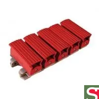 Пластинчатая пластиковая цепь тип 878 Gripper GS4